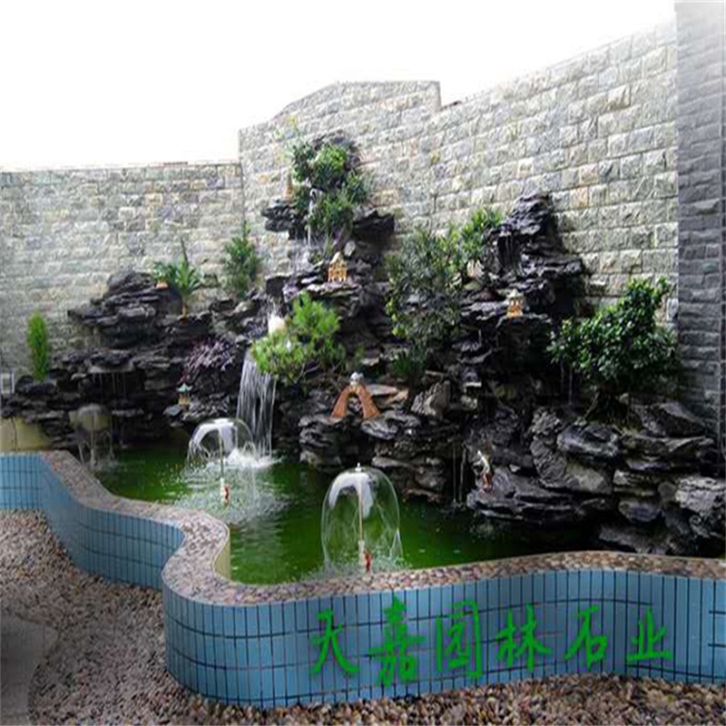 资阳小庭院水景设计